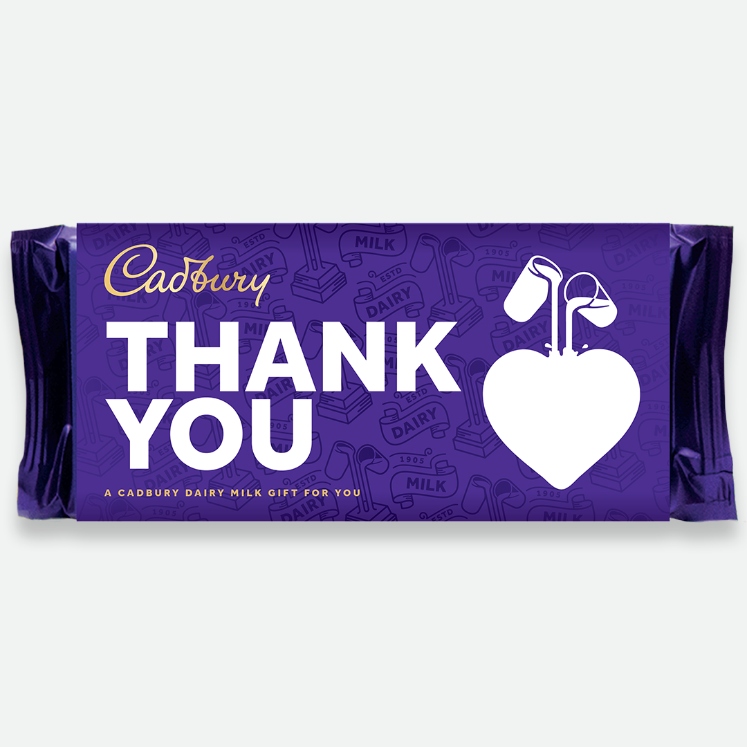 Thank You Cadbury Dairy Milk (110g)