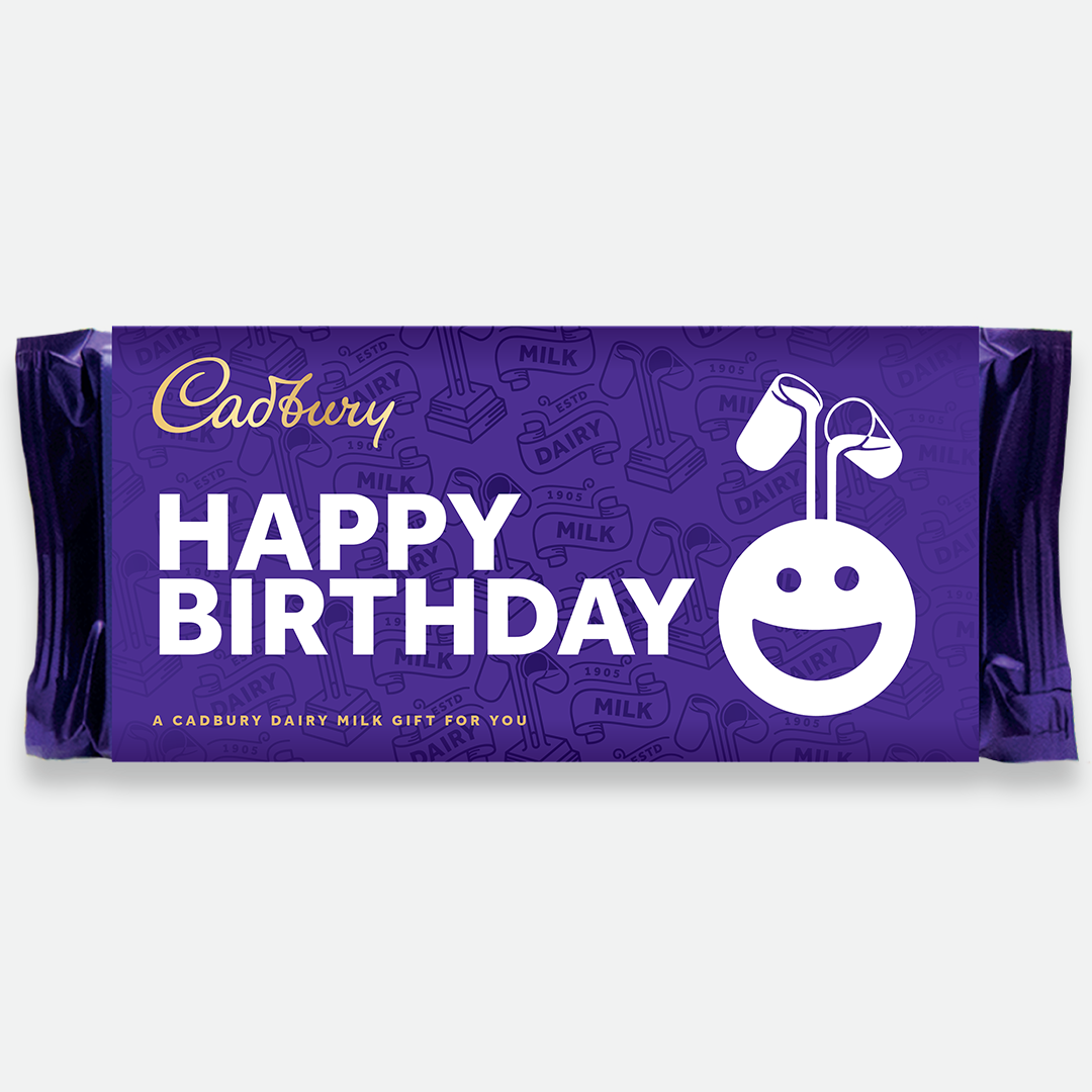 Happy Birthday Cadbury Dairy Milk (110g)