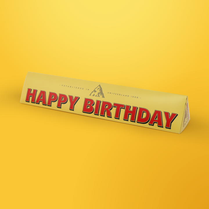 Happy Birthday Toblerone (360g)